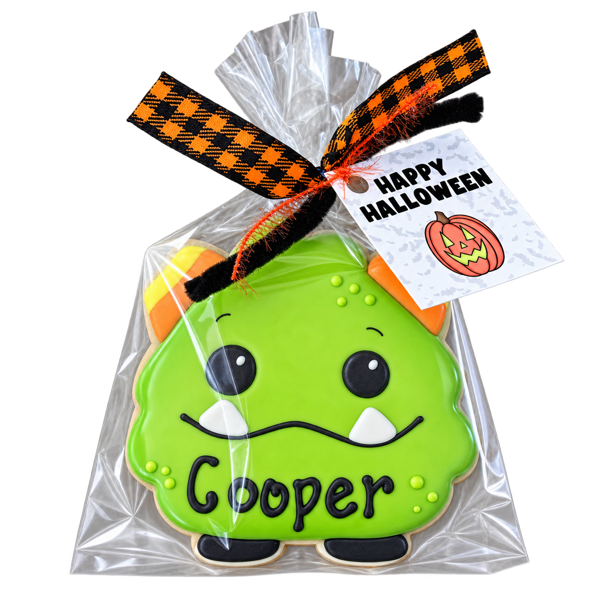 Personalized Candy Corn Monster