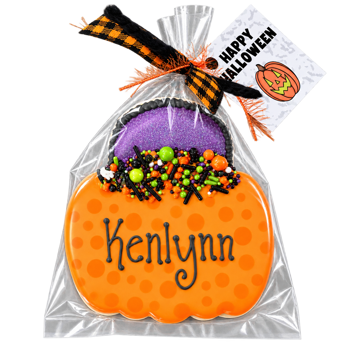 Personalized Pumpkin Pail