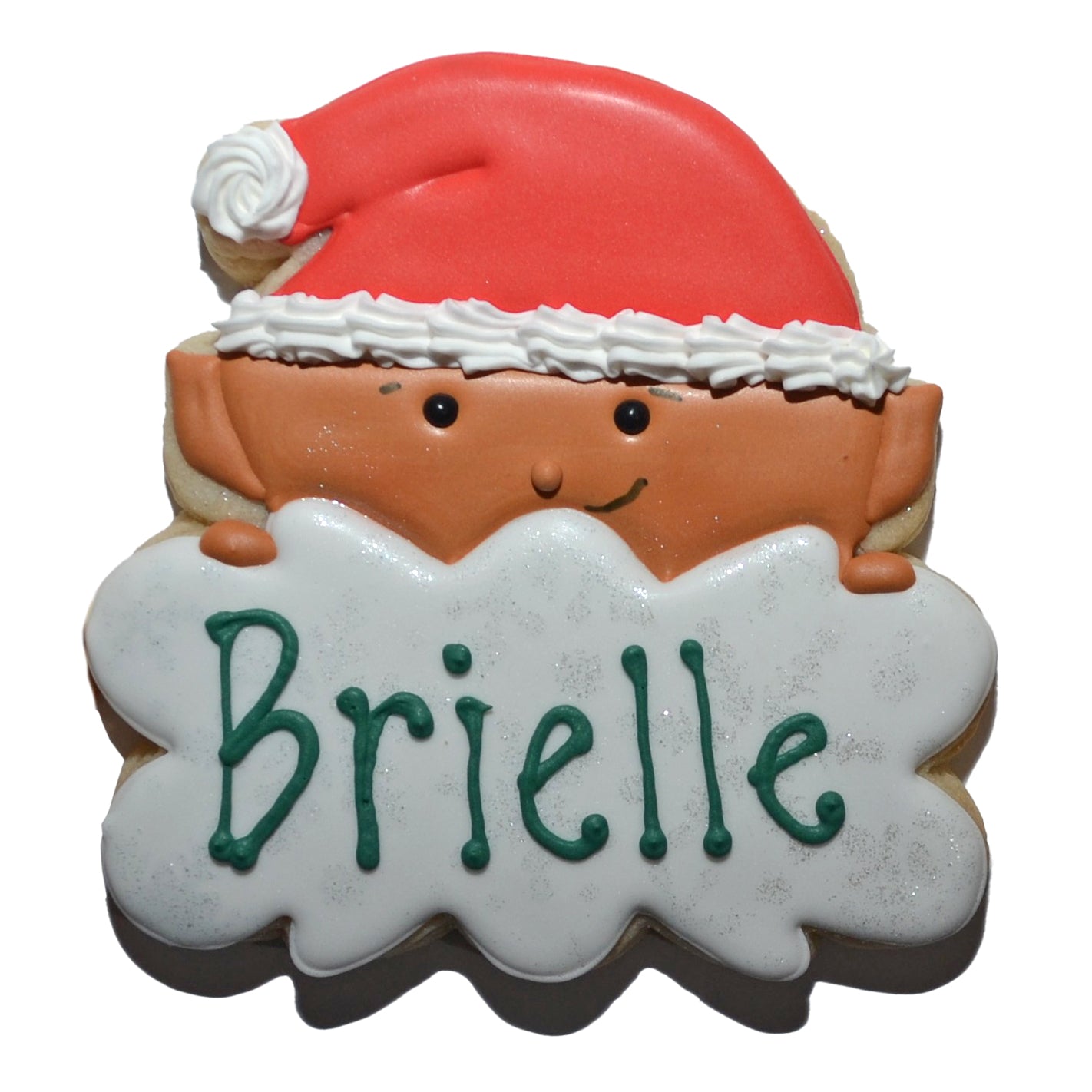 Individually Personalized Elf Cookie